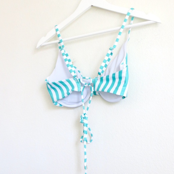 NEW! Kenny Flowers Watercolors The Lanai Underwire Bikini Striped SZ S, M, L - Picture 12 of 13